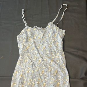 Aeropostale blue floral dress size small